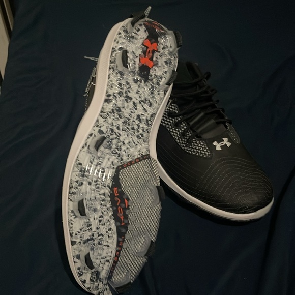 Under Armour Baseball Cleats NEW Bryce Harper BH7 elite low sz 14 black - Picture 4 of 5